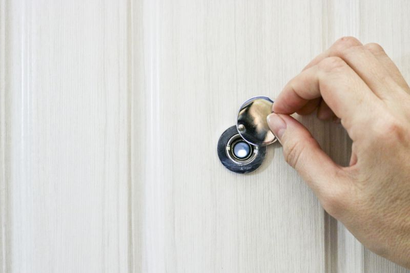 Finished Door with Peephole